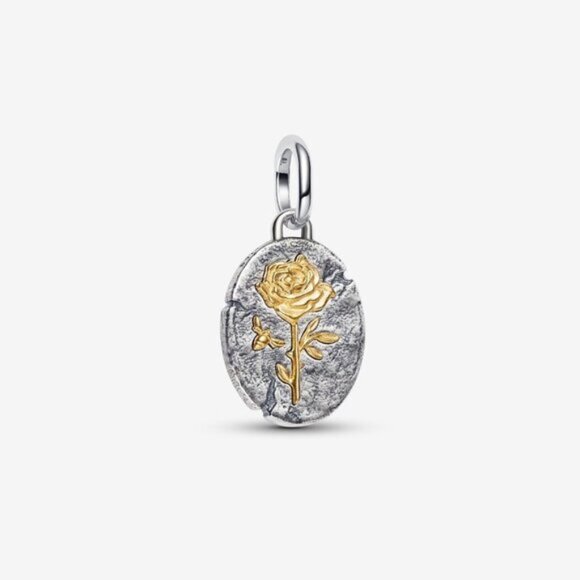 Pandora Rose Medallion Charm - Picture 1 of 1